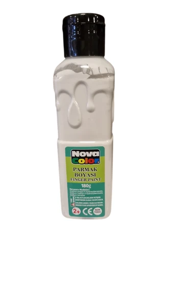 Nova Color Parmak Boyası 180 Gram Beyaz Nc-634 ürün görseli 1