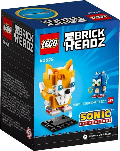 LEGO 40628 BrickHeadz Miles 'Tails' Prower ürün görseli 1