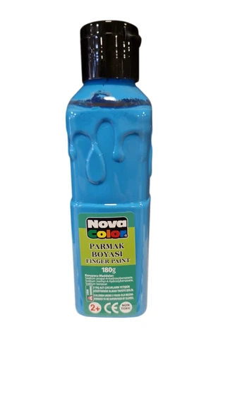 Nova Color Parmak Boyası 180 Gram Açık Mavi Nc-640 ürün görseli 1