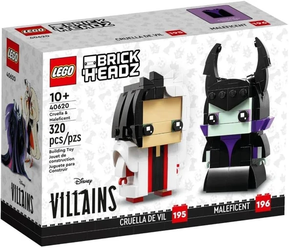 Lego 40620 Brickheadz Cruella ve Maleficent ürün görseli 1