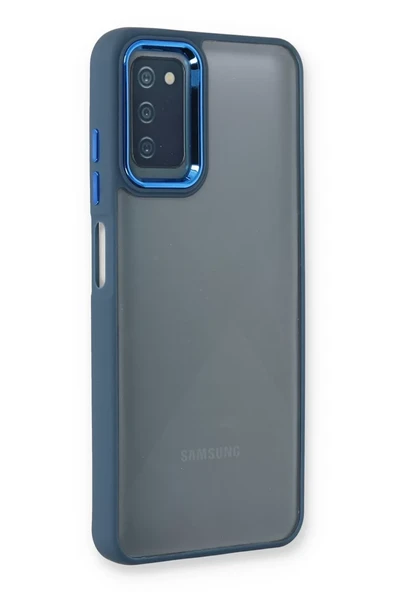 Newface Samsung Galaxy A03S Kılıf Dora Kapak - Mavi ürün görseli 1