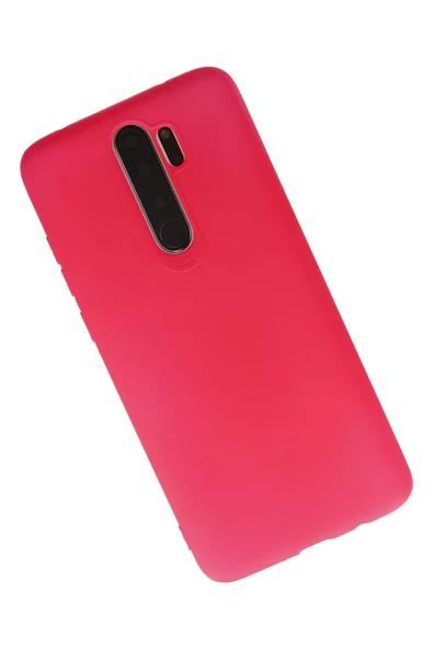 Newface Xiaomi Redmi Note 8 Pro Kılıf First Silikon - Pembe - Resim 3