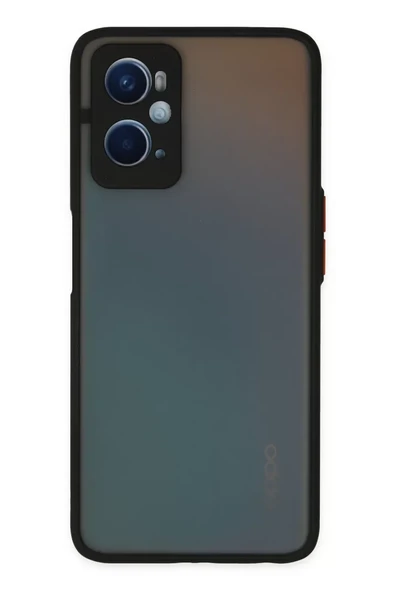 Newface Oppo A96 Kılıf Montreal Silikon Kapak - Siyah ürün görseli 1