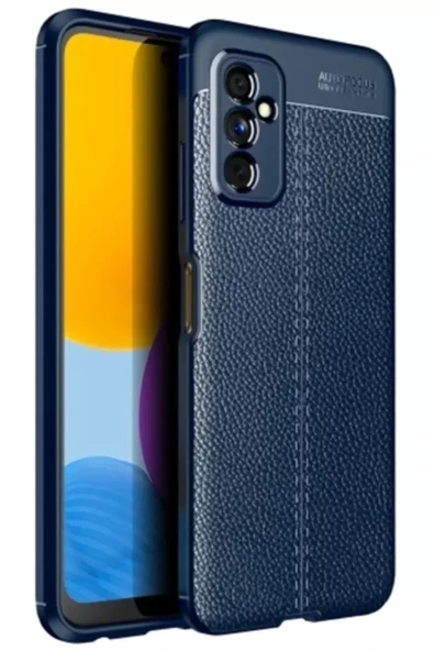 Newface Samsung Galaxy M52 5G Kılıf Auto Focus Kapak - Lacivert ürün görseli 1