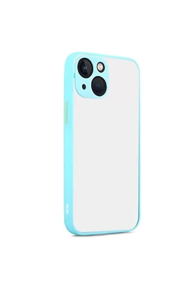 Newface Apple iPhone 13 Kılıf Montreal Silikon Kapak - Turkuaz ürün görseli 1