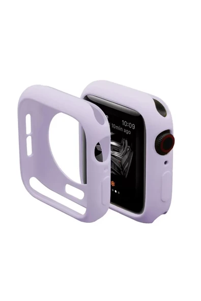 Newface Apple Watch 44mm Silikon Alt Kasa - Lila ürün görseli 1
