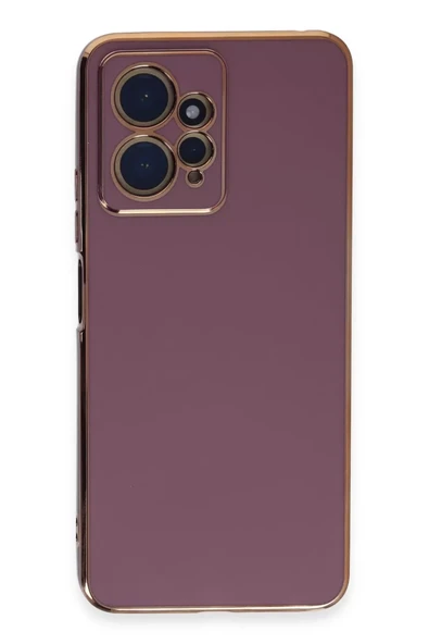 Newface Xiaomi Redmi Note 12 4G Kılıf Volet Silikon - Mor ürün görseli 1