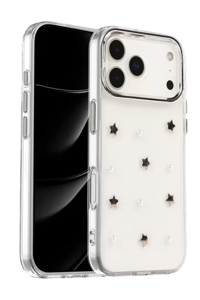 Newface Apple iPhone 17 Pro Fiyonk Desenli Kapak - Desen 7 ürün görseli 1