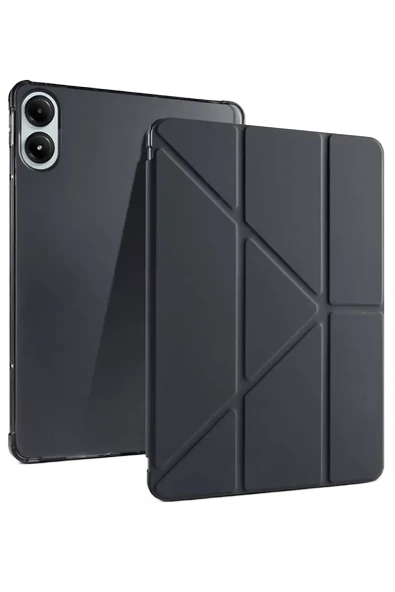 Newface Xiaomi Redmi Pad Pro 12.1 Kılıf Kalemlikli Mars Tablet Kılıfı - Siyah ürün görseli 1