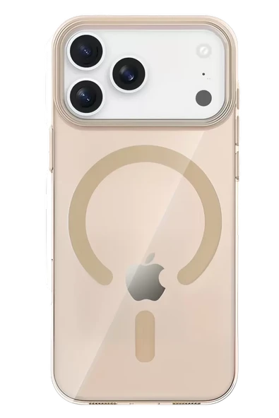 Joko Apple iPhone 17 Pro Max PC Blank Magsafe Kapak - Çöl Titanyum ürün görseli 1