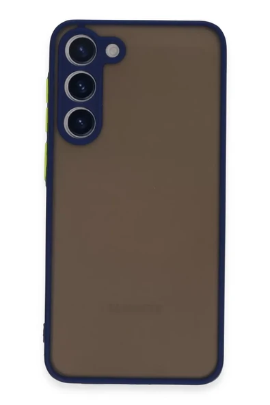 Newface Samsung Galaxy S23 Plus Kılıf Montreal Silikon Kapak - Lacivert ürün görseli 1