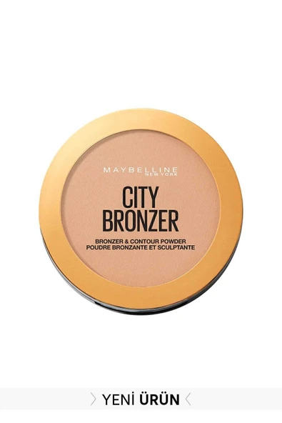 Maybelline New York City Bronze Bronzlaştırıcı & Kontür Pudrası Orta. Soğuk Ton 200 Medium Cool 3600531528997 ürün görseli 1