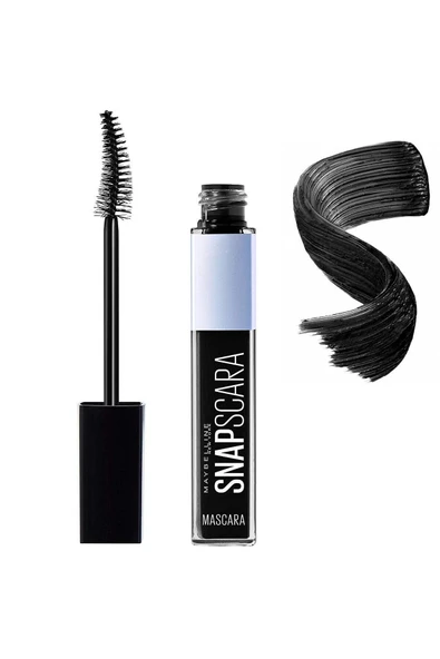 Maybelline New York Maybellıne Snapscara Mascara Pıtch Black Siyah Delist ürün görseli 1