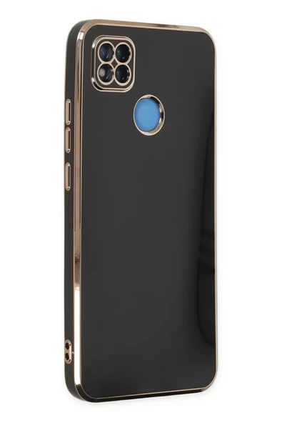 Newface Xiaomi Redmi 9C Kılıf Volet Silikon - Siyah ürün görseli 1