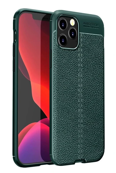 Newface Apple iPhone 12 Pro Kılıf Auto Focus Kapak - Yeşil ürün görseli 1