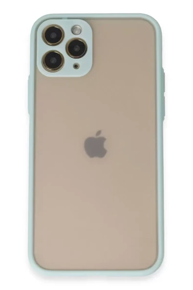 Newface Apple iPhone 11 Pro Kılıf Montreal Silikon Kapak - Turkuaz ürün görseli 1