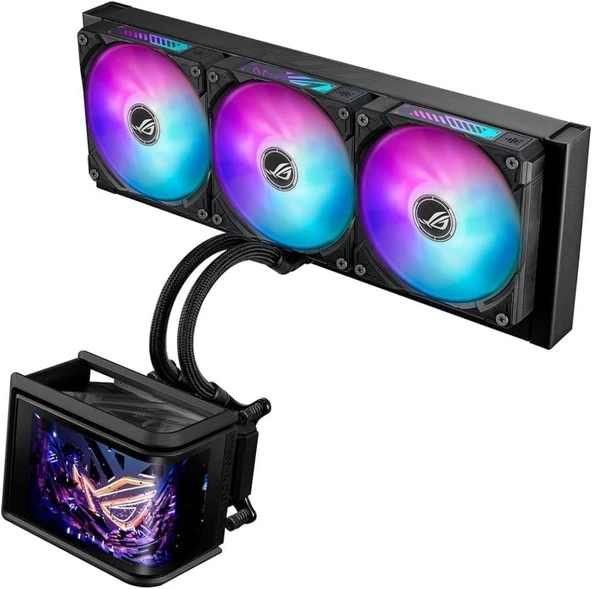 ASUS ROG Ryuo IV SLC 360 ARGB 360mm İşlemci Soğutucu Teşhir ürün görseli 1
