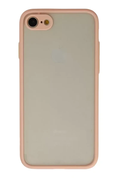 Newface Apple iPhone 7 Kılıf Montreal Silikon Kapak - Pembe ürün görseli 1