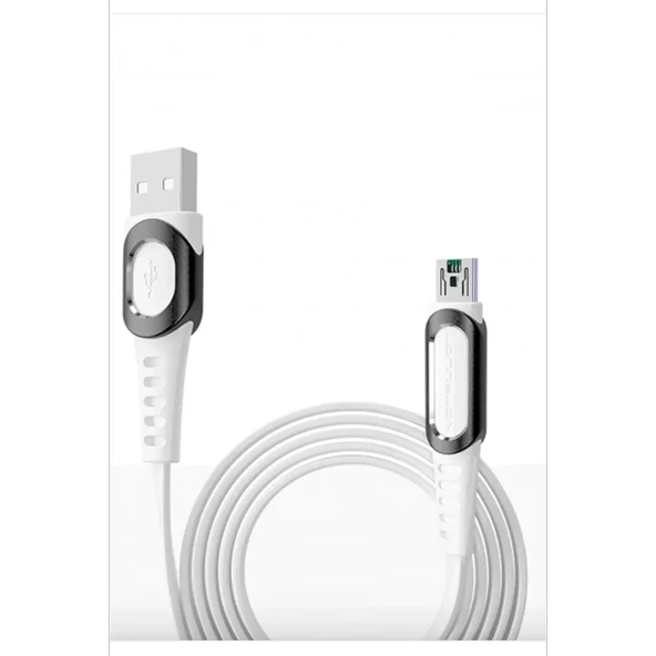 Konfulon DC24 Micro USB Kablo 1.2M 4A - Beyaz - Resim 3