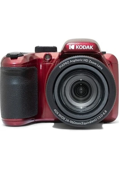 Kodak Pixpro Astro Zoom AZ405 Kırmızı Dijital Fotoğraf Makinesi ürün görseli 1
