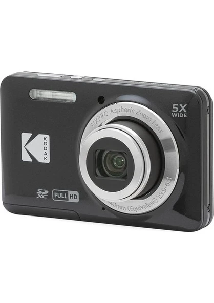 Kodak Pixpro FZ55 Friendly Zoom Siyah Dijital Fotoğraf Makinesi ürün görseli 1