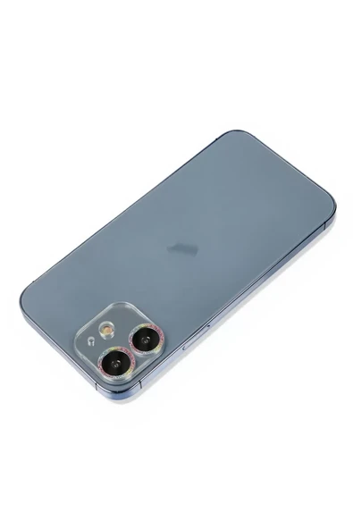 Newface Apple iPhone 12 Shine Kamera Lens Koruma Cam - Rainbow ürün görseli 1