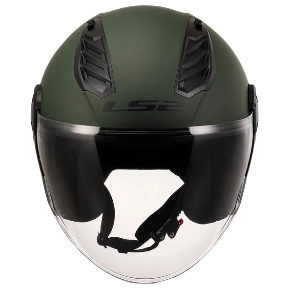 LS2 AIRFLOW 2 MAT YEŞİL KASK - Resim 3