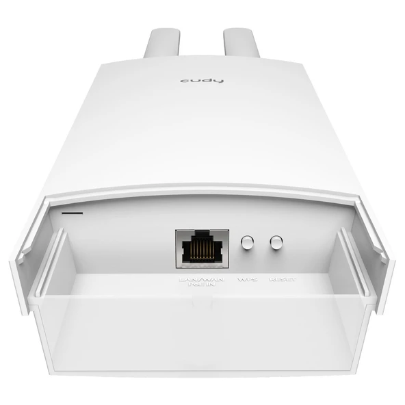 CUDY AP3000 OUTDOOR Wi-Fi 6 AX3000 1PORT 2 ANTEN 2.4 GHZ & 5 GHZ ACCESS POINT ürün görseli 1