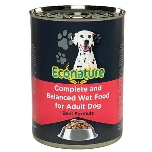 Econature Sığır Etli Yetişkin Köpek Konservesi 400gr ürün görseli 1