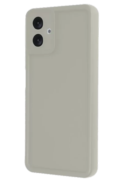 Newface Samsung Galaxy A06 Kılıf Viera Silikon - Krem ürün görseli 1