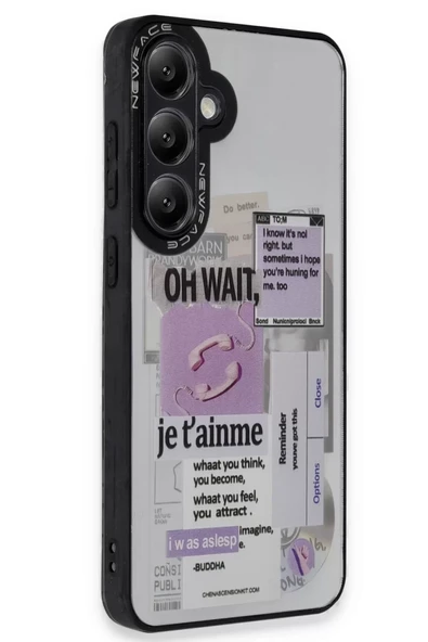 Newface Samsung Galaxy S23 FE Kılıf Mirror Desenli Kapak - Mirror - 4 ürün görseli 1