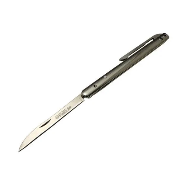 İnce D2 Çelik Çakı 18 Cm , Metal Sap ürün görseli 1