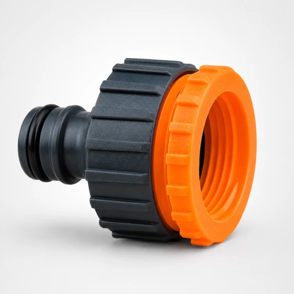 Bahçe Çeşme Musluk Bağlantı Adaptörü Aparatı 1/2'' - 3/4'' Musluk Adaptörü Hortum Bağlantı Eki ürün görseli 1