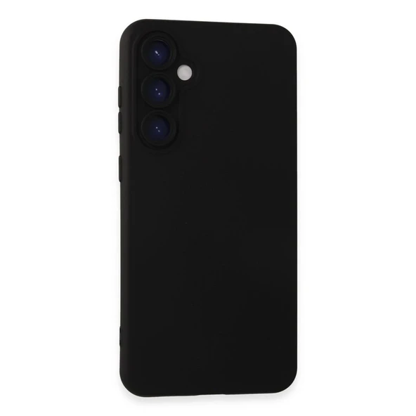 Samsung Galaxy S24 Kılıf Nano İçi Kadife Silikon - Siyah ürün görseli 1