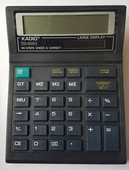 Kd-6001 Hesap Makinası ürün görseli 1