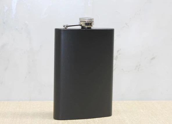 Tekli Siyah 9 Oz Matara Alk3897 ürün görseli 1