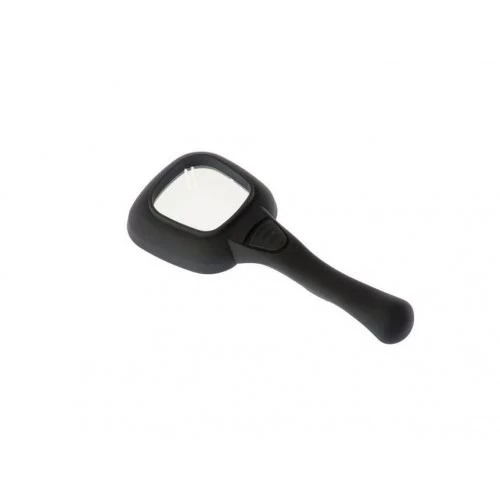 6 Ledli Ve Mor Işıklı Büyüteç 60mm - Resim 2