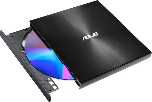 ASUS ZenDrive-U8M SDRW-08U8M-U Harici Ultra İnce DVD Yazıcı, M-Disc, USB Type-C, Siyah ürün görseli 1