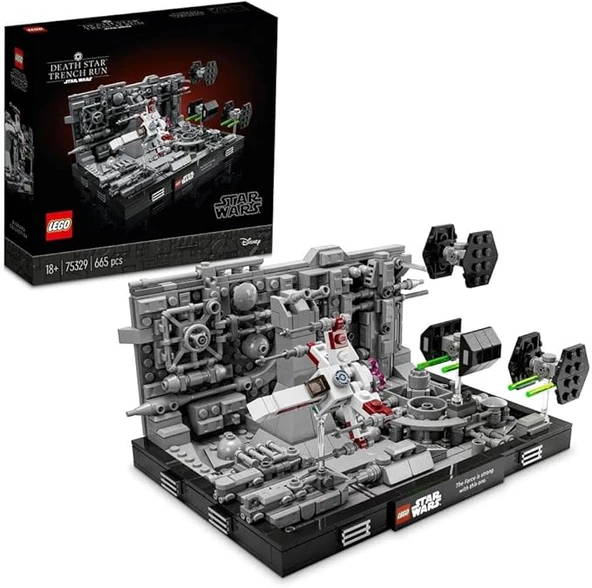 LEGO 75329 Star Wars™ Ölüm Yıldızı Hendek Akını Diyoraması ürün görseli 1