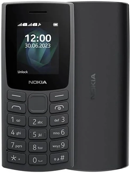 Nokia 105 4g Tuslu Cep Telefonu Siyah ürün görseli 1