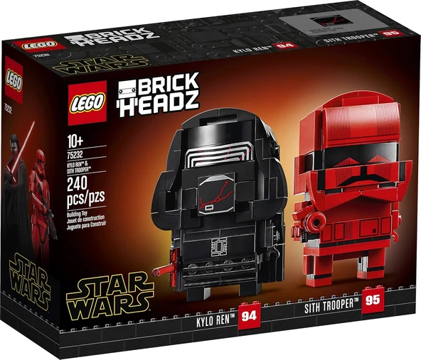 LEGO 75232 BrickHeadz Star Wars Kylo Ren & Sith Trooper ürün görseli 1
