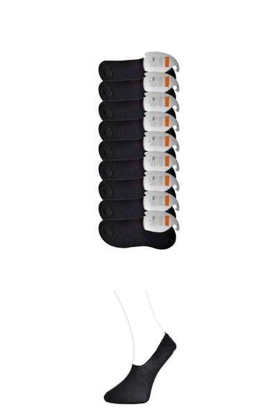 Siyah Erkek Babet Çorap 9 çift ürün görseli 1