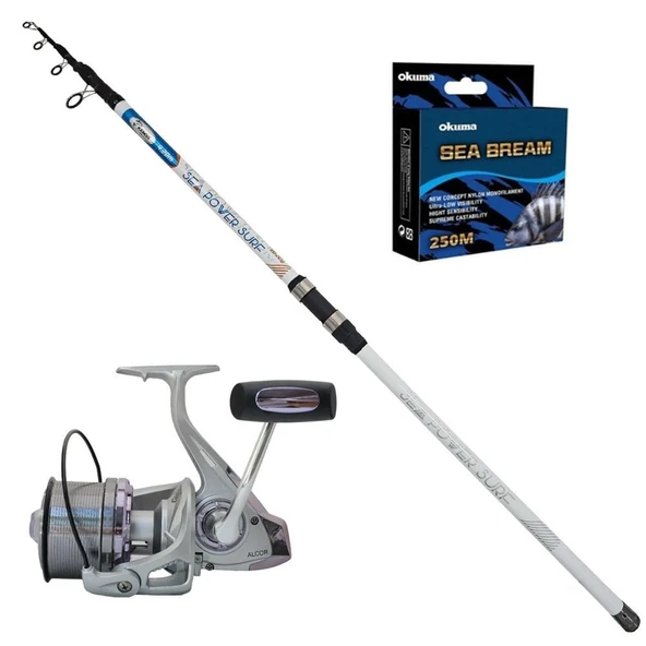 Remixon Alcor 8000 - Kendo Sea Power 420cm Surf Olta Seti ürün görseli 1