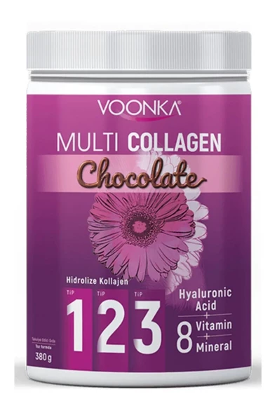 Voonka Multi Collagen Chocolate 380 gr ürün görseli 1