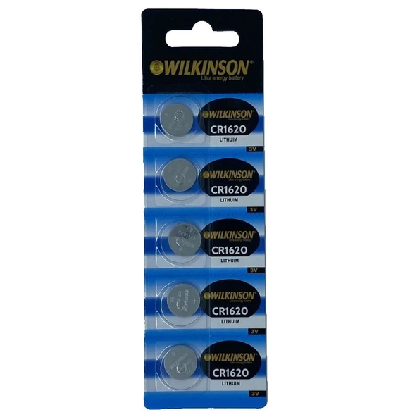 Wılkınson 1620 3v Lityum Düğme Pil 5'li Paket ürün görseli 1
