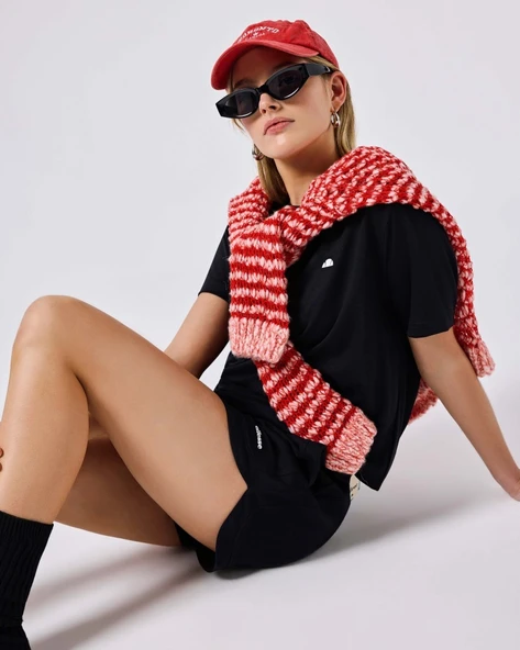 Ellesse 6SF4013-BK Kadın Şort - Siyah - Resim 2