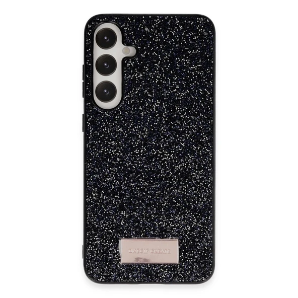 Onegif Samsung Galaxy A05s Bright Simli Kapak - Siyah ürün görseli 1