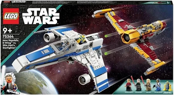 LEGO 75364 Star Wars: Ahsoka Yeni Republic E-Wing™ Shin Hati’nin Starfighter™’ına Karşı ürün görseli 1