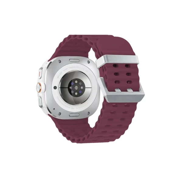 Watch 7 Ultra Kr417 Rug Silikon Kordon (saat Değildir) - Mor ürün görseli 1