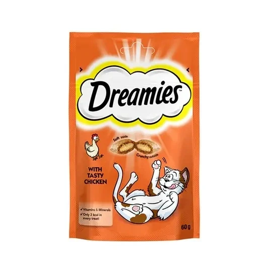 Dreamies Tavuklu 60 gr Kedi Ödül Maması ürün görseli 1